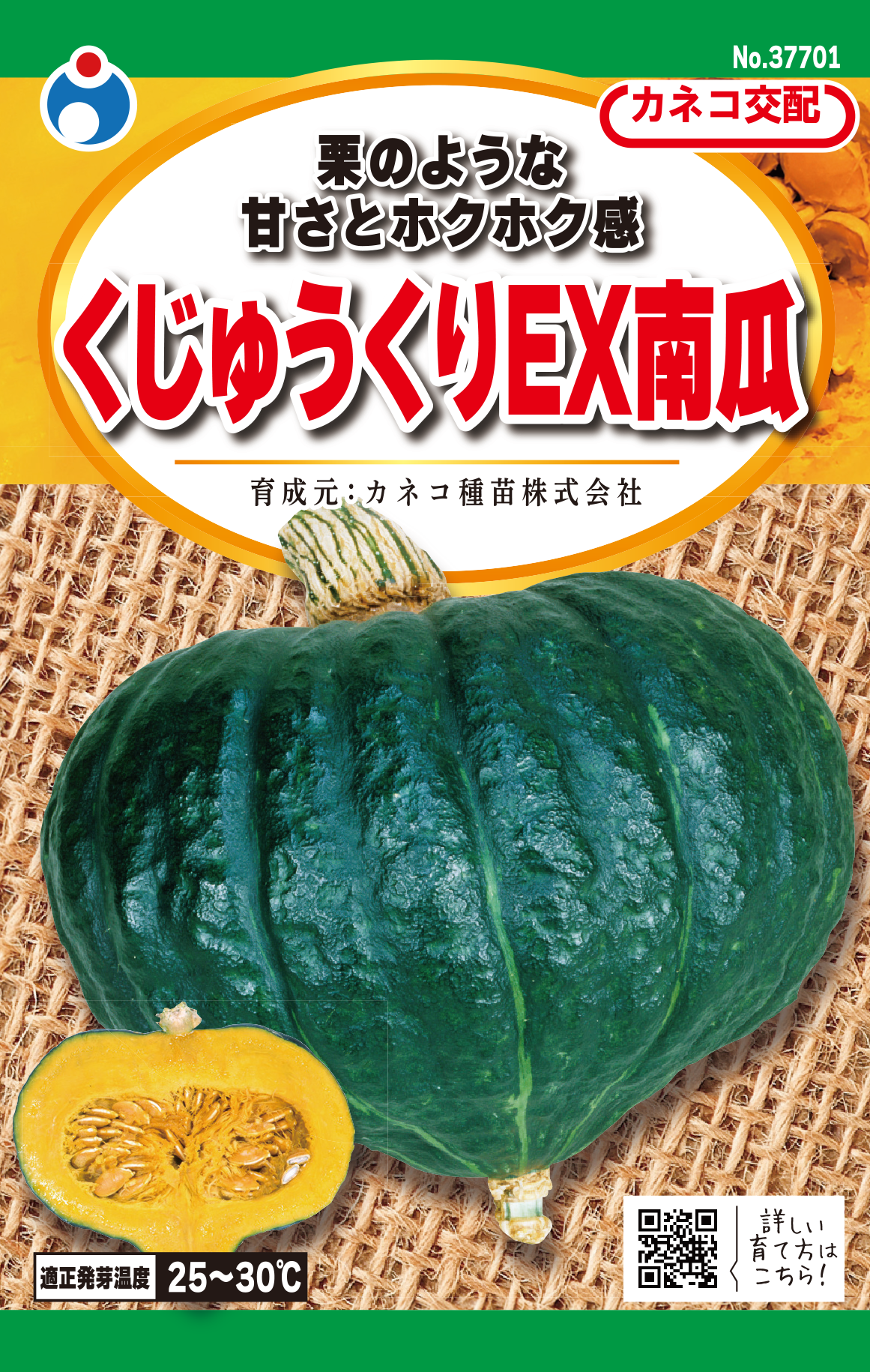 九重栗EX（かぼちゃ） | 株式会社ウタネ
